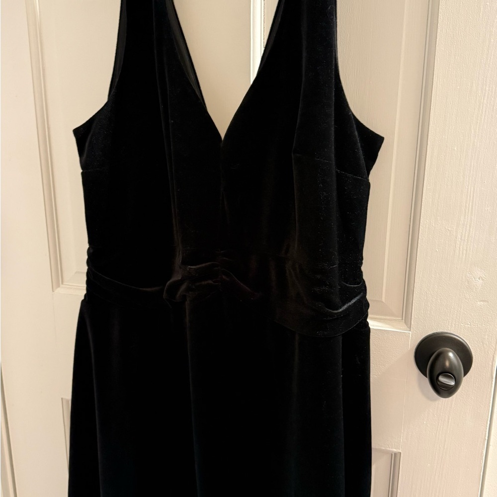 Express Black Backless Dress